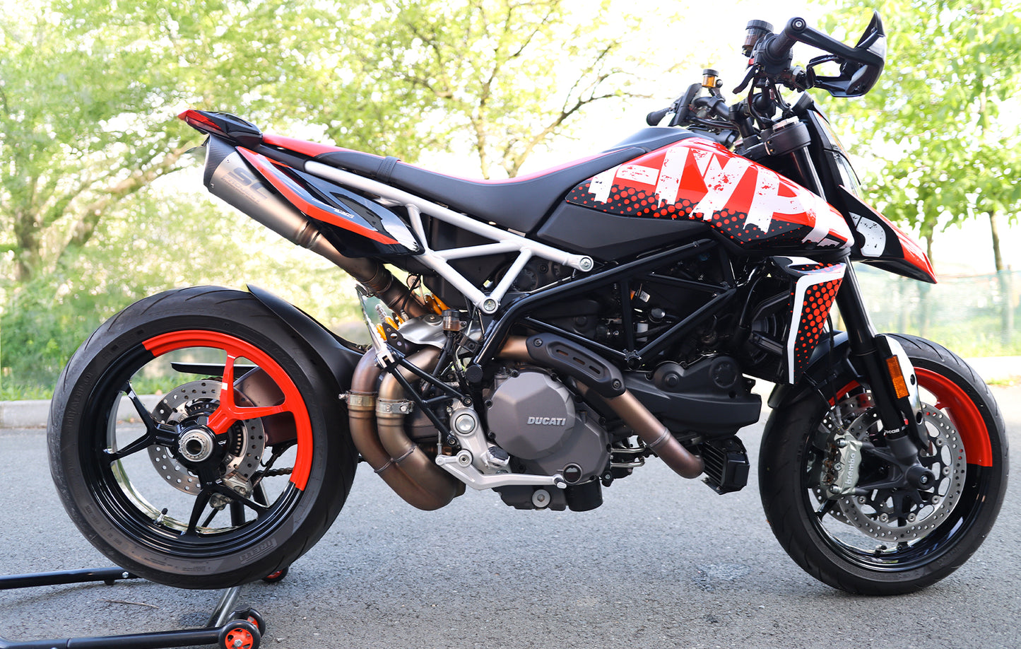 Ducati Frame Plugs – Phantom Moto Custom 3D Printed Caps