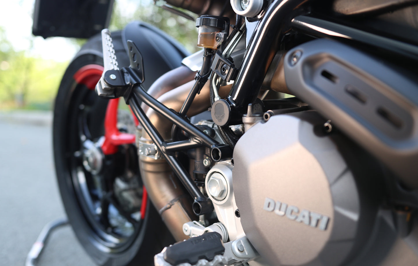 Ducati Frame Plugs – Phantom Moto Custom 3D Printed Caps