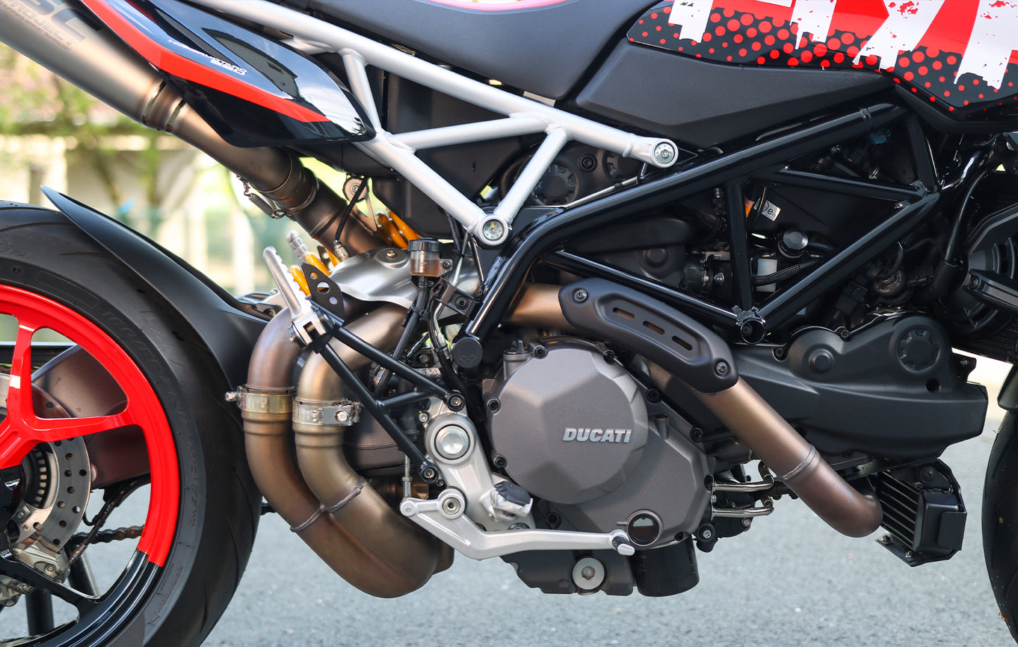Ducati Frame Plugs – Phantom Moto Custom 3D Printed Caps