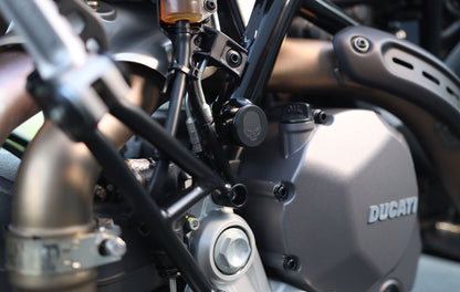 Ducati Frame Plugs – Phantom Moto Custom 3D Printed Caps